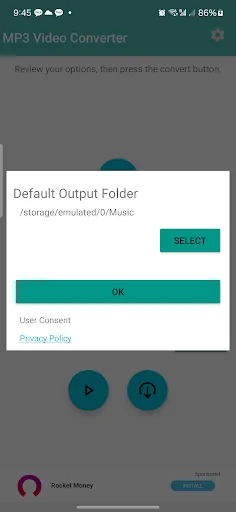 MP3 Video Converter screenshot 4