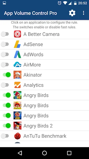 App Volume Control