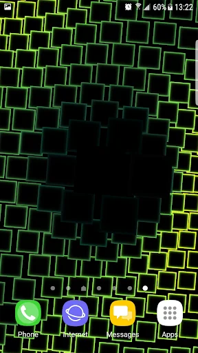 Neon Squares 3D Live Wallpaper screenshot 4
