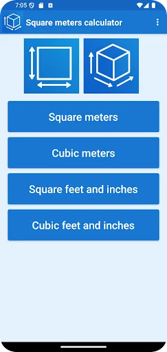 Square meters calculator screenshot 1