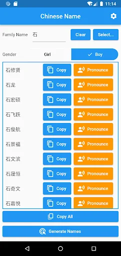 Chinese Name