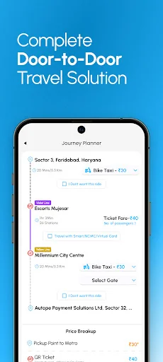 Delhi Metro Sarthi App screenshot 3