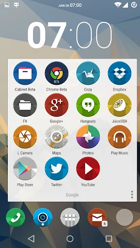 Dual Shadow - Icon Pack screenshot 2