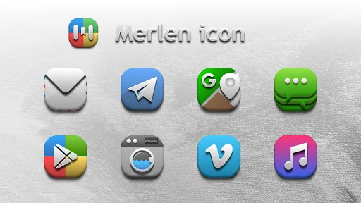Merlen Icon Pack screenshot 1