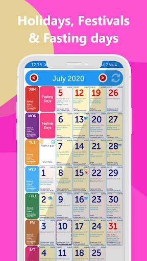 2024 Calendar - Panchang