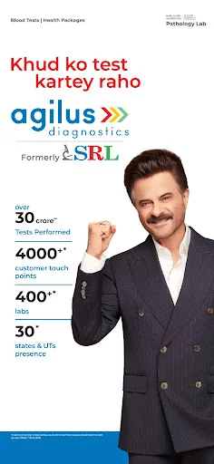Agilus Diagnostics- Blood Test screenshot 1