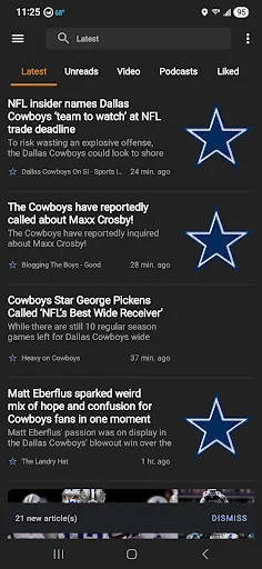 Cowboys News Feed screenshot 1