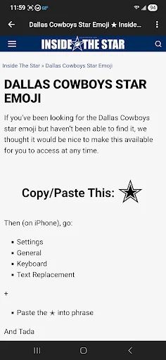 Cowboys News Feed screenshot 3