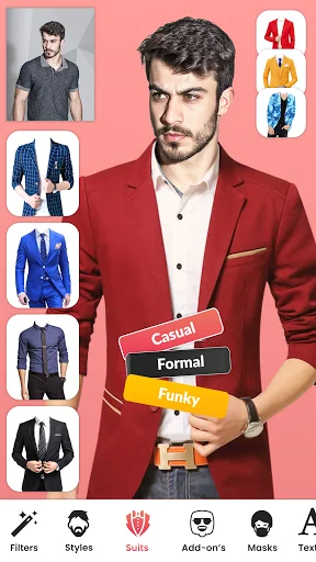 Smarty Stylist Man photo Maker screenshot 3
