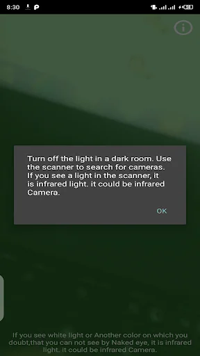 Hidden IR Camera & Mic Detecto screenshot 3