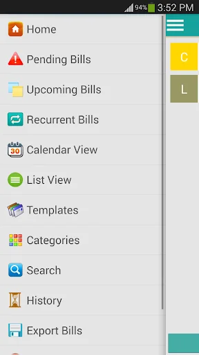 Bills Tracker & Reminder screenshot 2