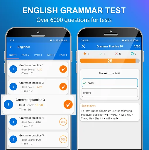 English Grammar Handbook screenshot 2