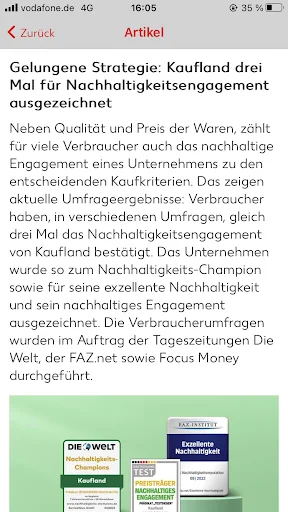 Kaufland Connect screenshot 2