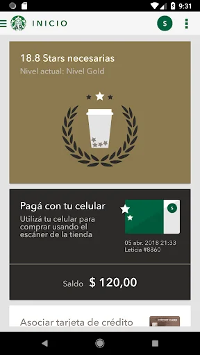 Starbucks Argentina screenshot 1