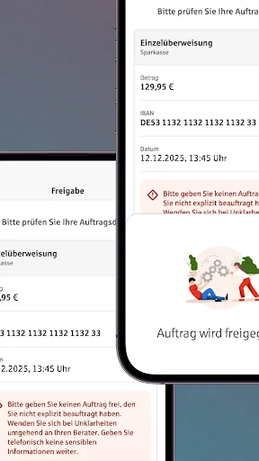 S-pushTAN - sichere Freigaben screenshot 2