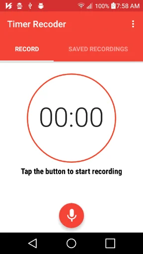 Timer Sound Recoder