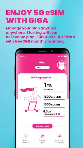 giga! Best Telco in an App screenshot 3