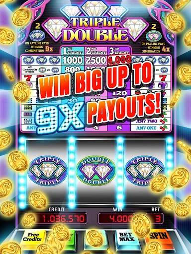 Triple Double Diamond Slots screenshot 4