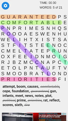 Awesome Word Search screenshot 2