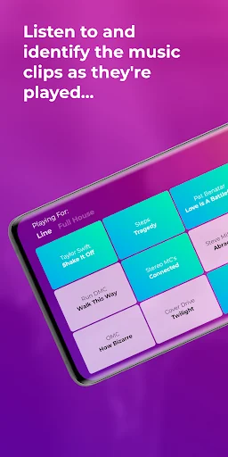 Rock and Roll Bingo Music Quiz screenshot 2