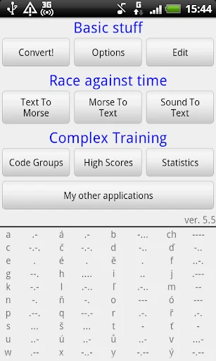 Faster Than Morse code