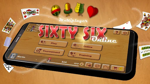 Schnopsn Online - Schnapsen 66 screenshot 1