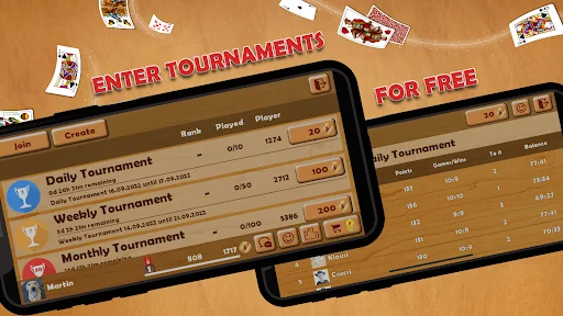 Schnopsn Online - Schnapsen 66 screenshot 3