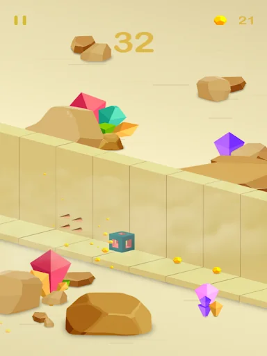 Slop Motion Cube Runner