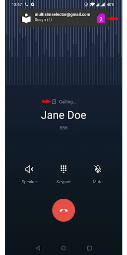 Dual Sim / Multi Sim Selector screenshot 2