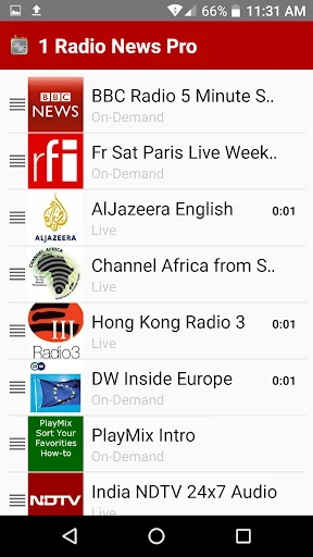 1 Radio News Pro screenshot 2
