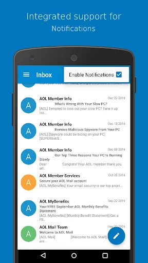 Connect for AOL Mail screenshot 3