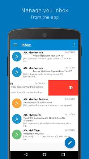 Connect for AOL Mail screenshot 4