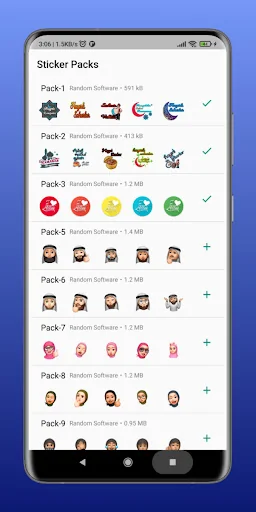 Muslim Islamic Sticker-Memoji 