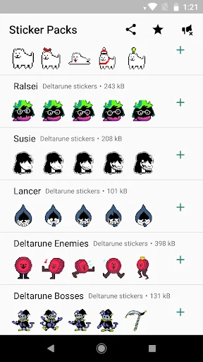 UNDERTALE WhatsApp Stickers screenshot 2