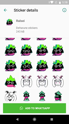 UNDERTALE WhatsApp Stickers screenshot 3