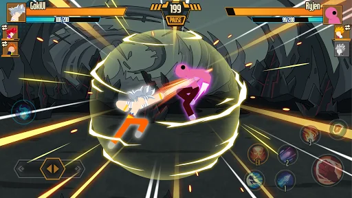Stickman Dragon Fight screenshot 1