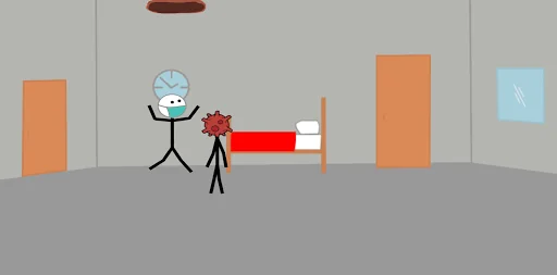 Stickmen Escape Hospital Virus
