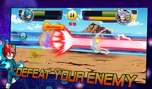Stickman Warriors Dragon Hero screenshot 1