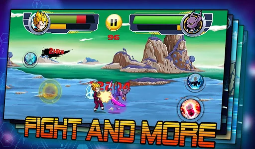 Stickman Warriors Dragon Hero screenshot 3