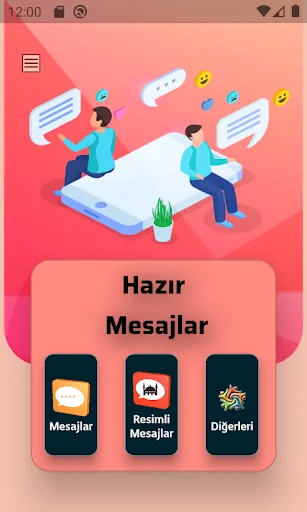 Hazır Metin ve Resimli Mesajla