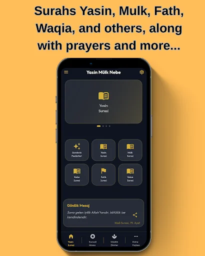 Quran: Yasin, Mulk,Vakia Zikir