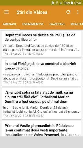 Știri din Vâlcea