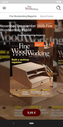 Fine Woodworking Magazine screenshot 1