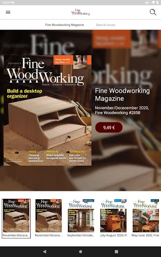 Fine Woodworking Magazine screenshot 4
