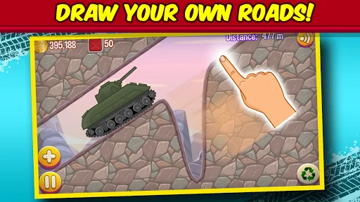 Road Draw: Uphill Racing screenshot 3