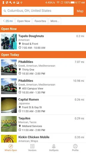 StreetFoodFinder