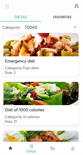 Diets for losing weight screenshot 2