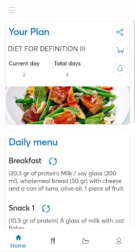 Diets to gain muscle screenshot 1