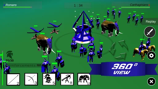 Medieval Roman Wars screenshot 2