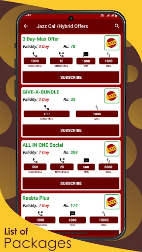 All Network Packages 2026 screenshot 3